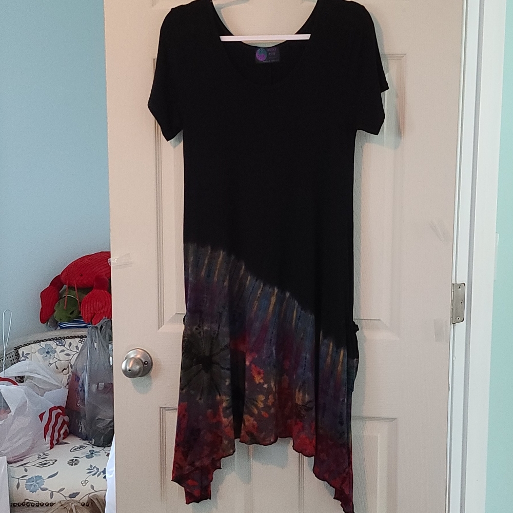 *Purple moon boho dress